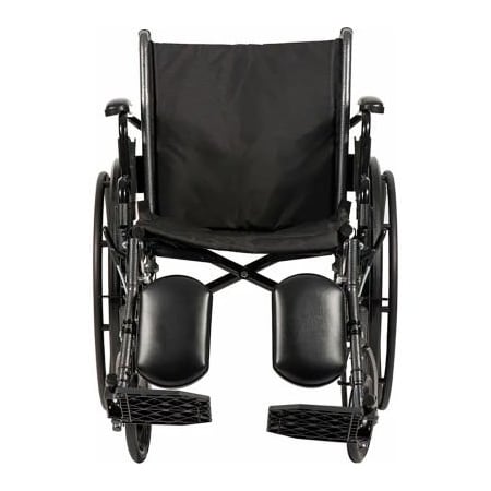 Dynarex Dynarex DynaRide S3 Lite Wheelchair, Flip Desk & Elevating Legrest, 20inW Seat 10231